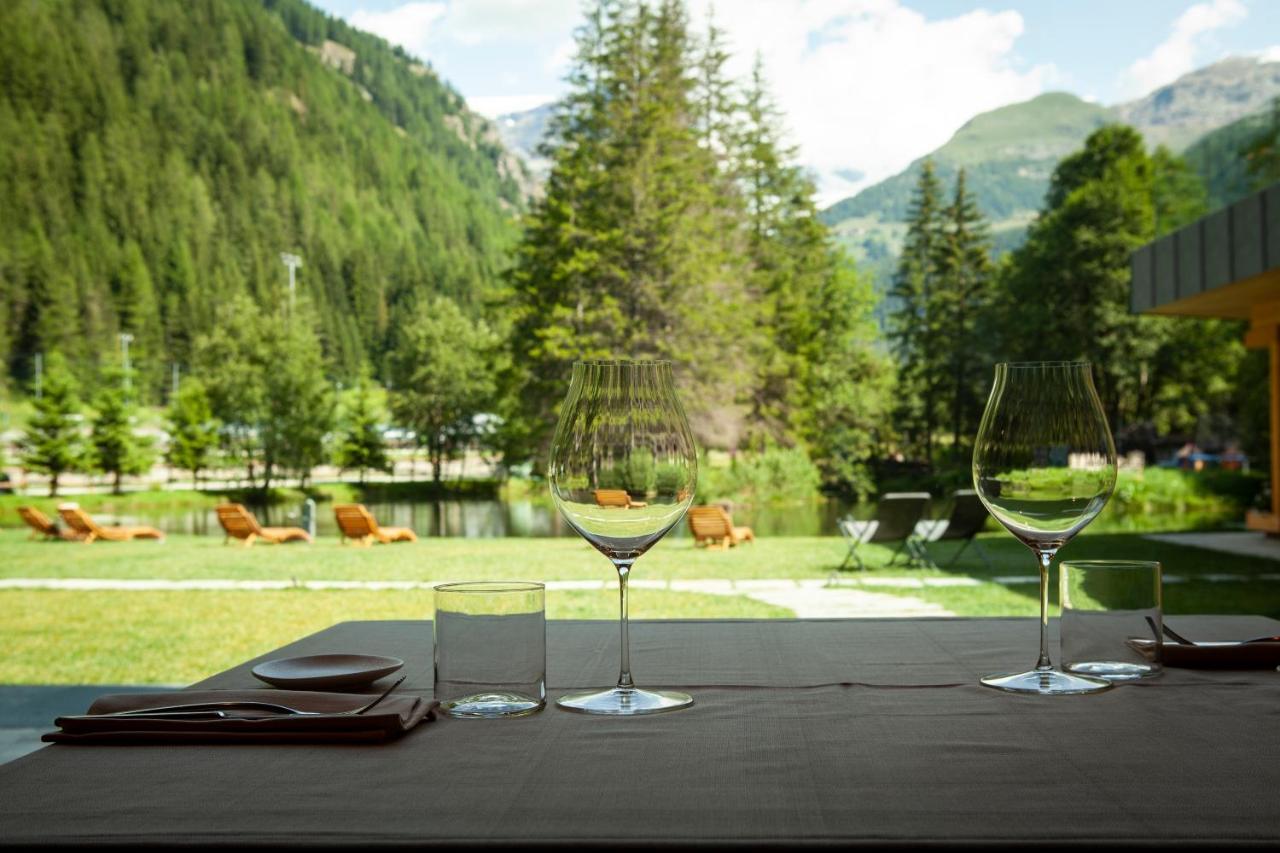Au Charmant Petit Lac - Ecohotel Parc & Spa Champoluc Esterno foto